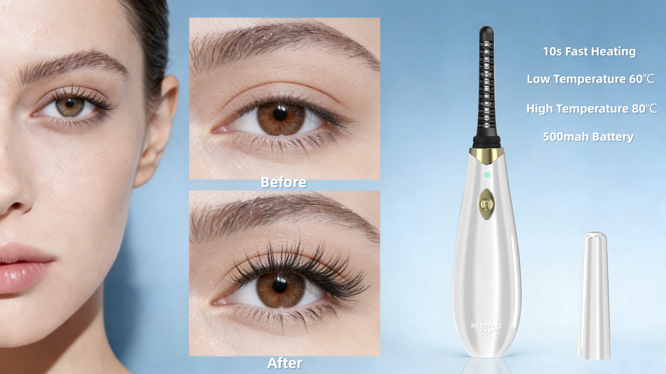 electric heated eyelash curler