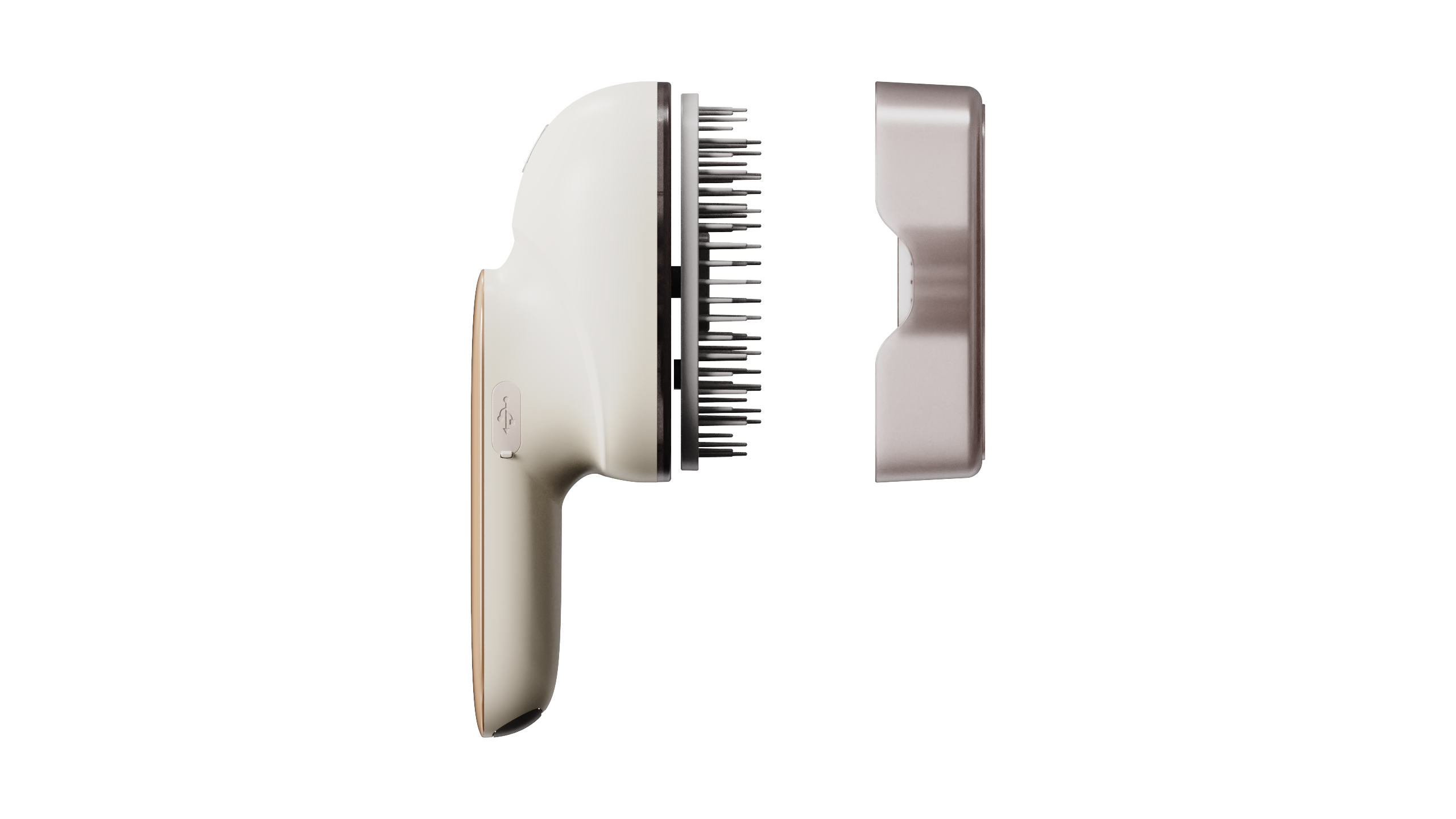 Hair essential oil brush