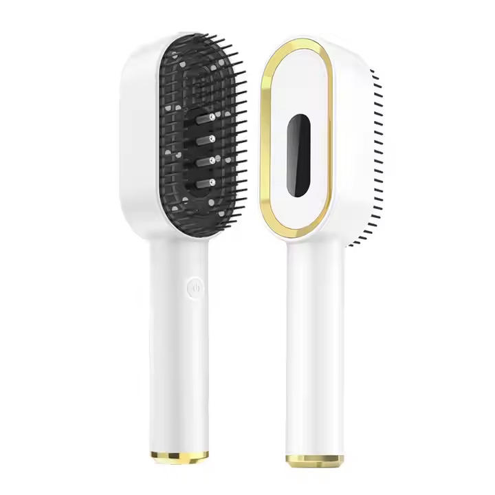 Blue Light Hair Growth Device Vibration Scalp Massage Oil Infusion Colorful Comb Head Massager Light Therapy Tool